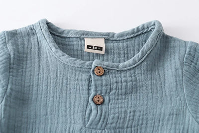 children t shirts fashion linen pleated boys t shirt