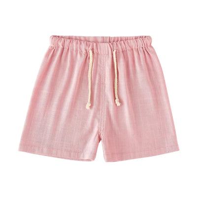 Children's Cotton And Linen Trousers