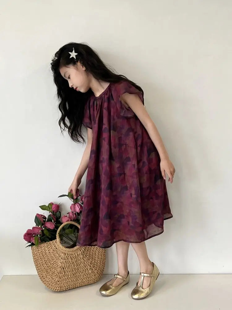 1-14Years Toddler Kids Cotton Linen