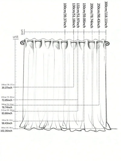 Pastoral Style Embroidered Geometric Semi Sheer Curtains