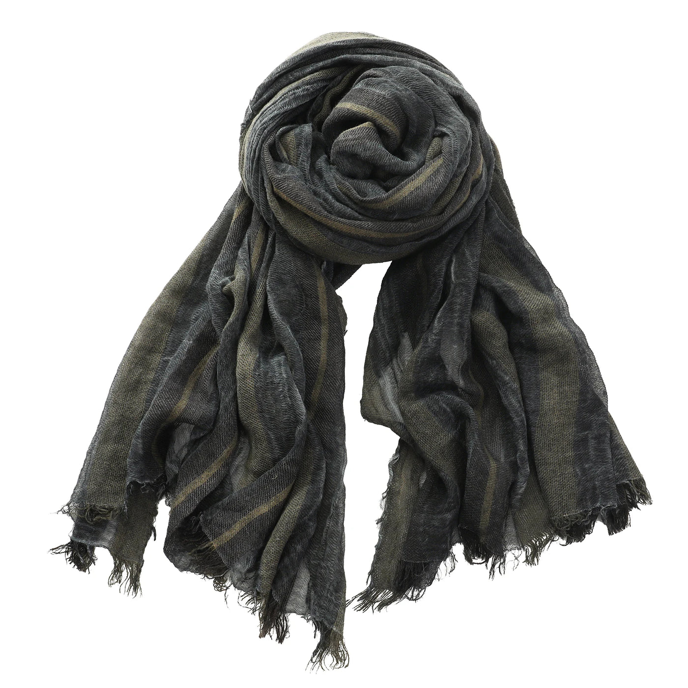 Autumn Winter Men Scarf Cotton Linen Striped Scarves Warm Neckerchief Pashmina Casual Male Accessories Bufandas Shawls