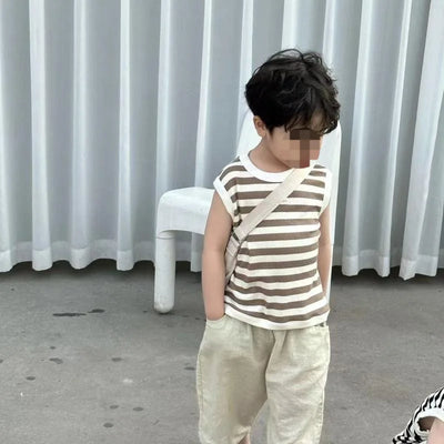 Toddler Cotton Linen Trousers