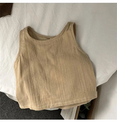2025 Summer New Children Sleeveless