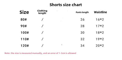 Kids’ Cotton Linen Summer Shorts (1–5Y)