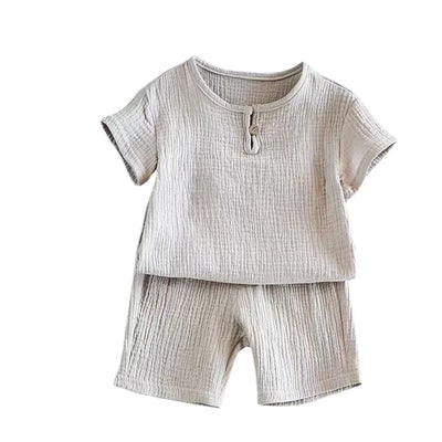 Summer Children's Clothing Set for 0-7Y unisex