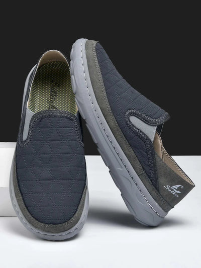 Spring Men’s Breathable Sneakers Lightweight Slip On Casual Walking Shoes