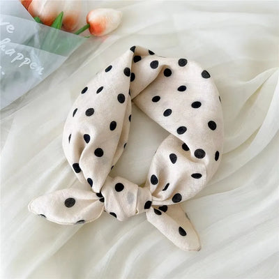 1pcscotton and linen square scarf, cherry blossom printed tie scarf, headscarf, women's filthy headscarf, women's headscarf, he