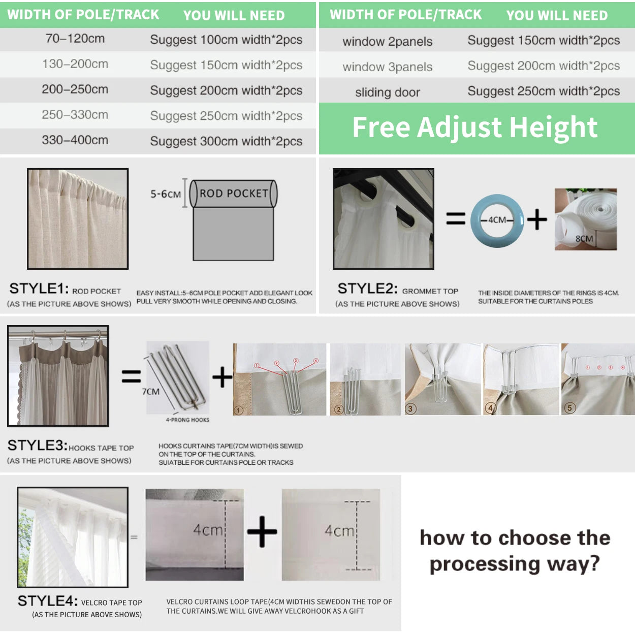 Sheer Linen Voile Curtain – Japanese & Korean Style, Custom Size