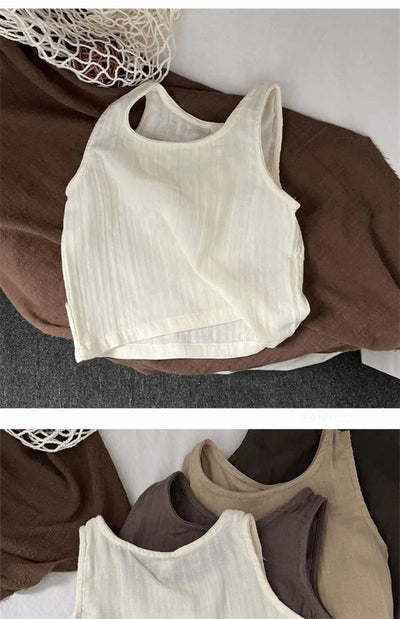 2025 Summer New Children Sleeveless