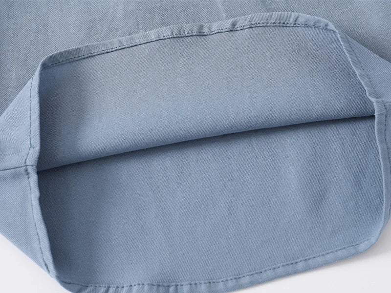 Short Sleeve Polo Shirt for Children Casual Mandarin