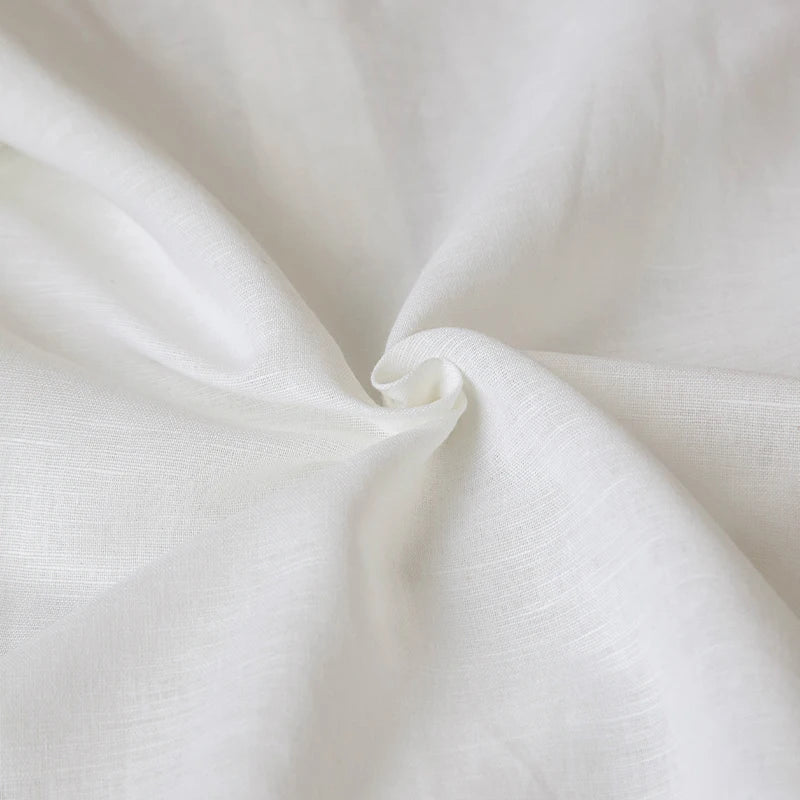 Chic Casual Cotton Linen Shirt Children's 2024 New Retro