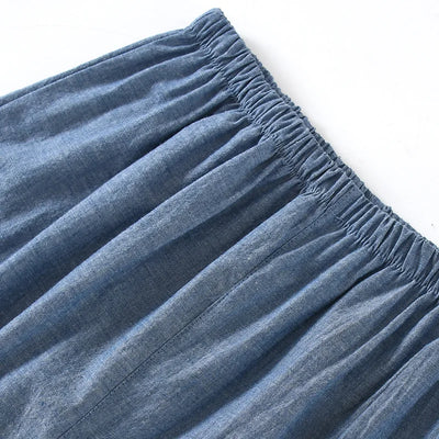 Couples Home Casual Pajamas Set Japanese Style Yukata Kimono Cotton Linen Robes Shorts Chinese Hanfu Pyjamas Bathrobe Sleepwear