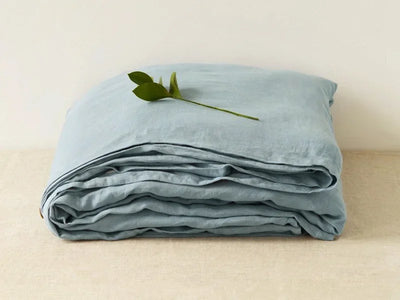 Pure Linen Bed Sheets Stone Washed French Linen