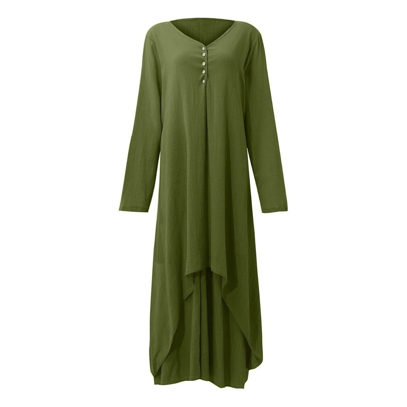 Women Elegant Linen White Dresses Bohemia Layering Vintage Robe Long Sleeve Loose Long Dress Female Autumn Vestidos