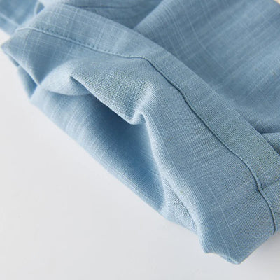 Children's Cotton And Linen Trousers