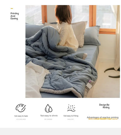 2025 new Japanese polyester cotton quilted