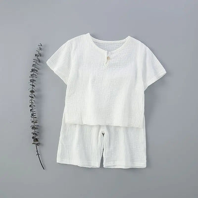 Summer Children's Clothing Set for 0-7Y unisex