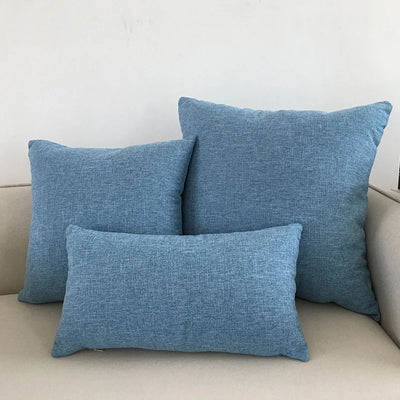 Solid Color Throw Pillow Cover