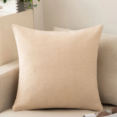 Solid Color Throw Pillow Cover