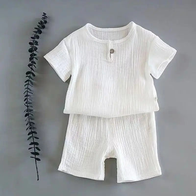 Summer Children's Clothing Set for 0-7Y unisex