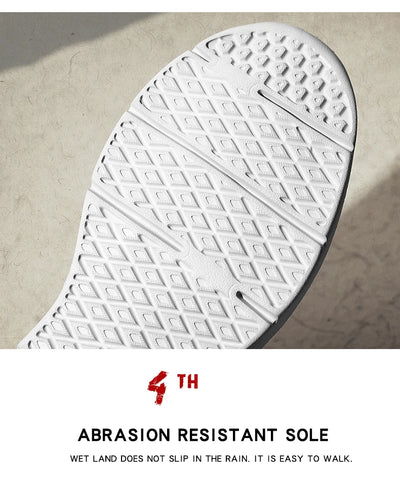 Men’s Summer Breathable Canvas Shoes Lightweight Slip-On Casual Flats