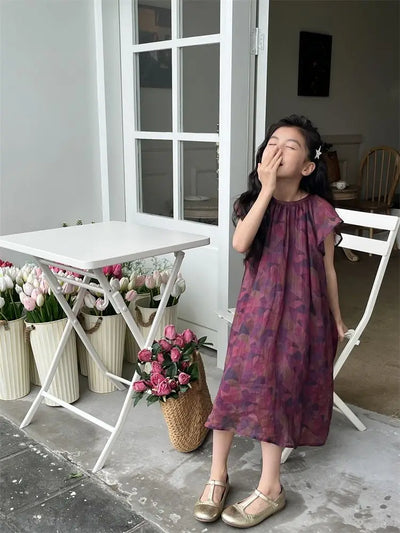 1-14Years Toddler Kids Cotton Linen