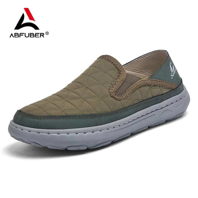 Spring Men’s Breathable Sneakers Lightweight Slip On Casual Walking Shoes