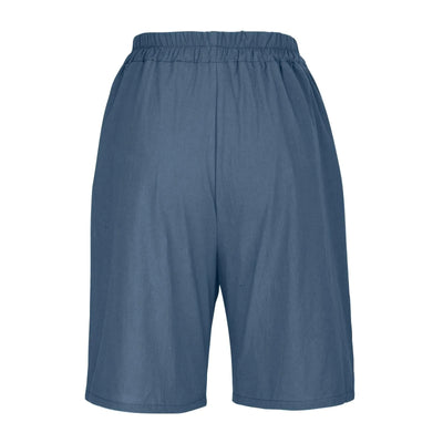 Women’s Summer Cotton-Linen Shorts