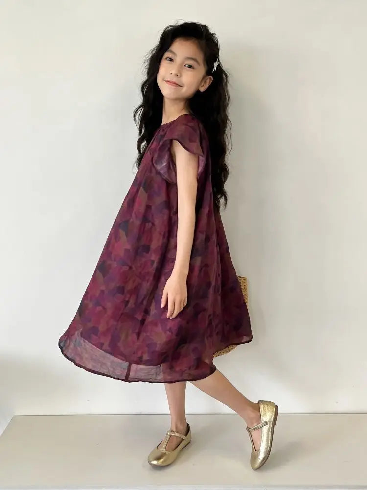 1-14Years Toddler Kids Cotton Linen