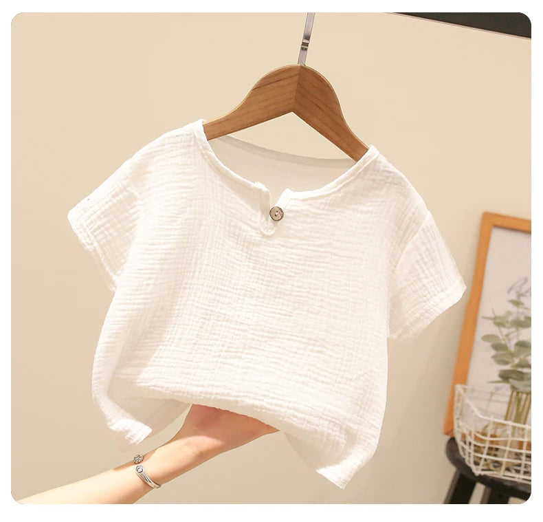 Summer Children's Clothing Set for 0-6Y unisex