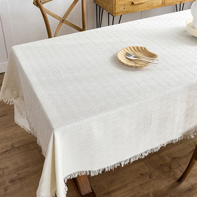 1PC Cotton Linen Sofa Throw Blanket