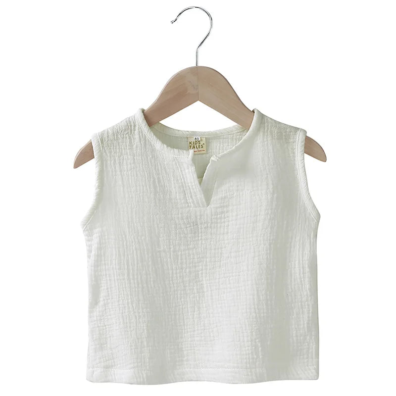 2024 Children Summer Linen Cotton