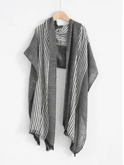 Fashion Men Scarf Cotton Linen Striped Scarves Autumn Winter Warm Neckerchief Pashmina Casual Male Accessories Bufandas Shawls